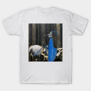 Every Now and Then the Plot Took the Reigns by John Bauer T-Shirt